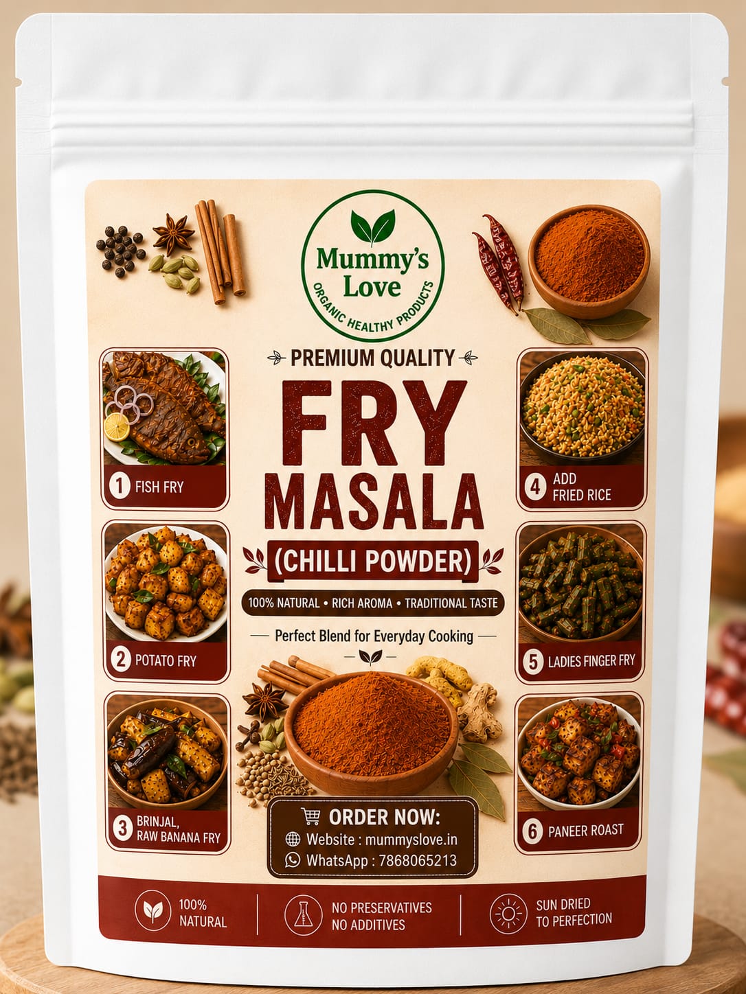 Fry Masala (Chilli powder)